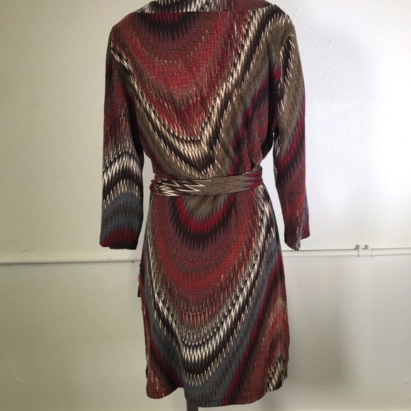 Papillon Long Sleeve Sweater Dress - Picture 4 of 8
